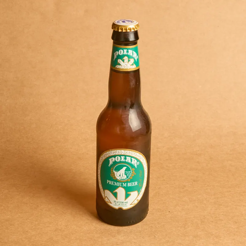 Cerveza Polar fría, Tronco Grill